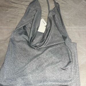 Pepper mayo cowl neck